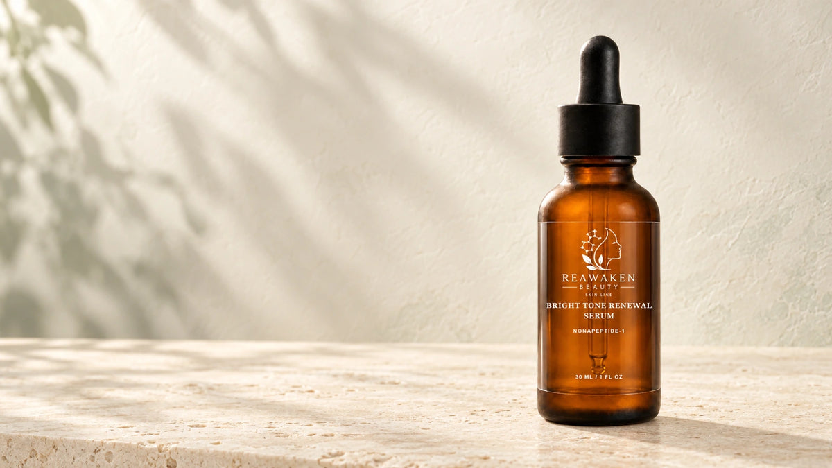 ReAwaken Beauty Bright Tone Renewal Serum 30 mL routine photo