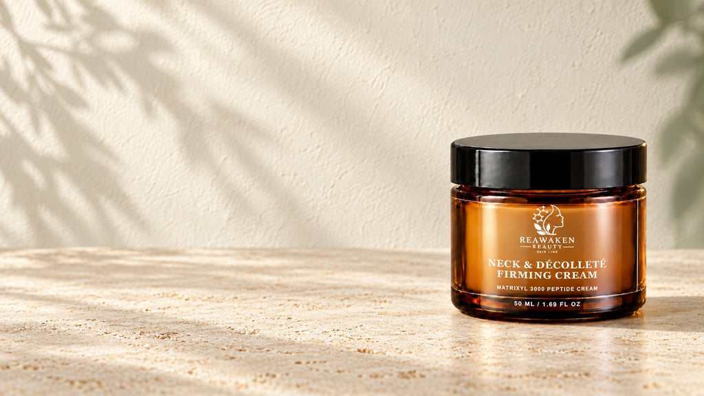 ReAwaken Beauty Neck & Décolleté Firming Cream 50 mL routine photo